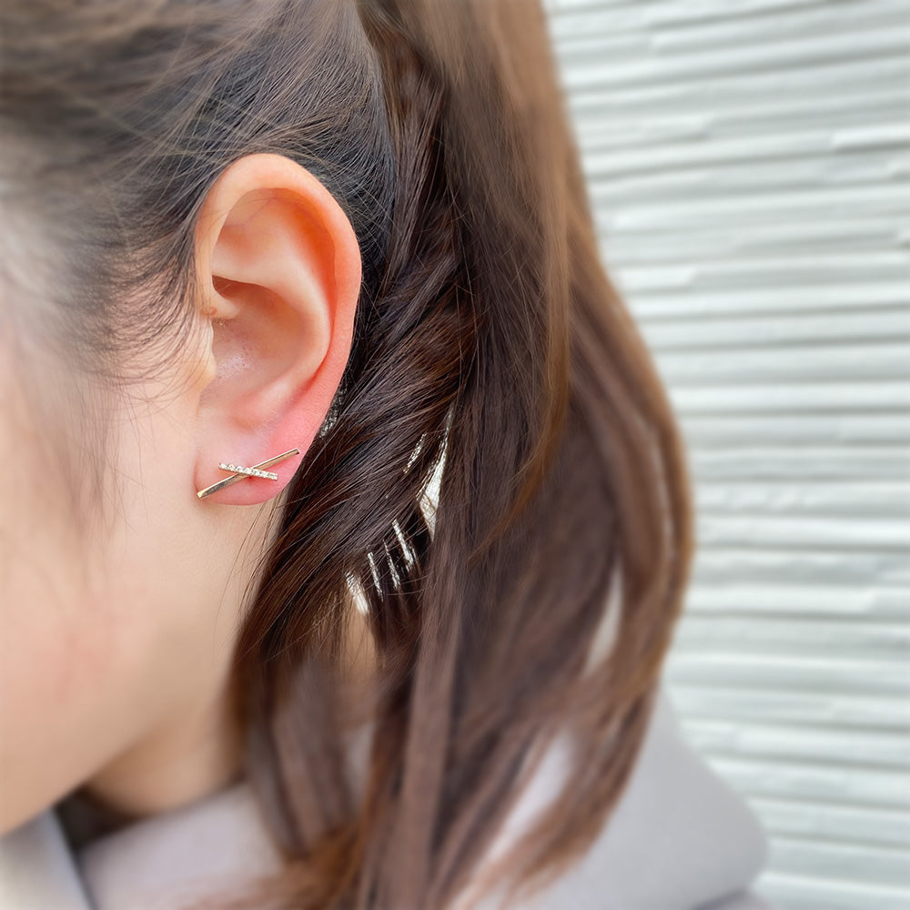 シック トゥーラインズ ピアス