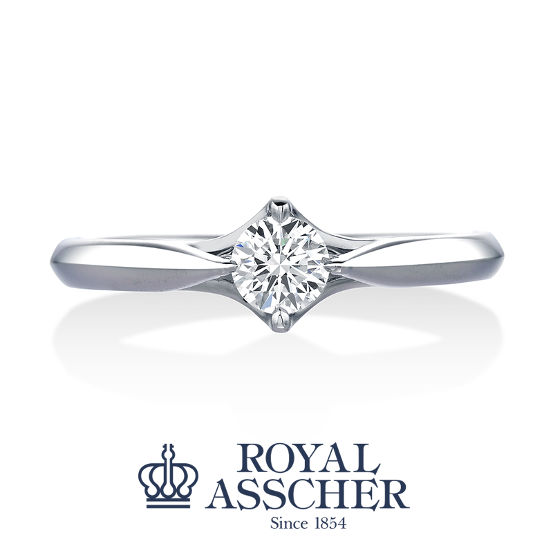 ハーフエタニティ リング JRA0220BP|ROYAL ASSCHER / ロイヤル ハーフエタニティ リング JRA0220BP|ROYAL ASSCHER / ロイヤル