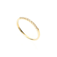 Gossamer ダイヤモンド ピンキーリング