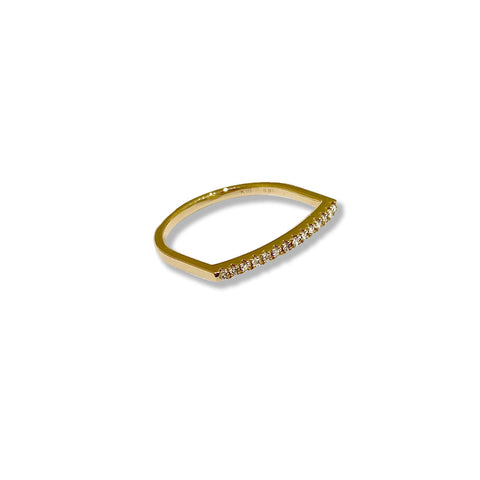 [Fair Limited] Gossamer U Shape Diamond Ring (GS25KDRM)