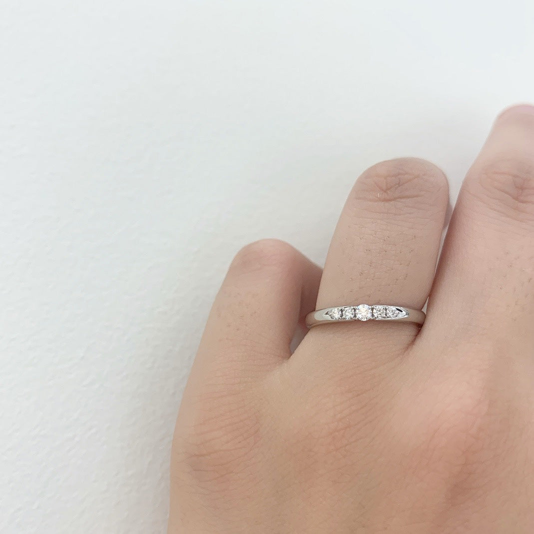 【結婚指輪】 ロージーフェアリープラチナム