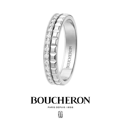 [Eternity Ring] Quatre Radiant Kurdish Paris Diamond Ring Half JAL00281