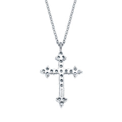 クロス プラチナ ダイヤモンド ペンダント