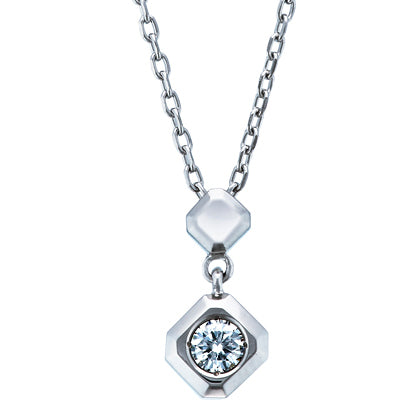 platinum diamond pendant