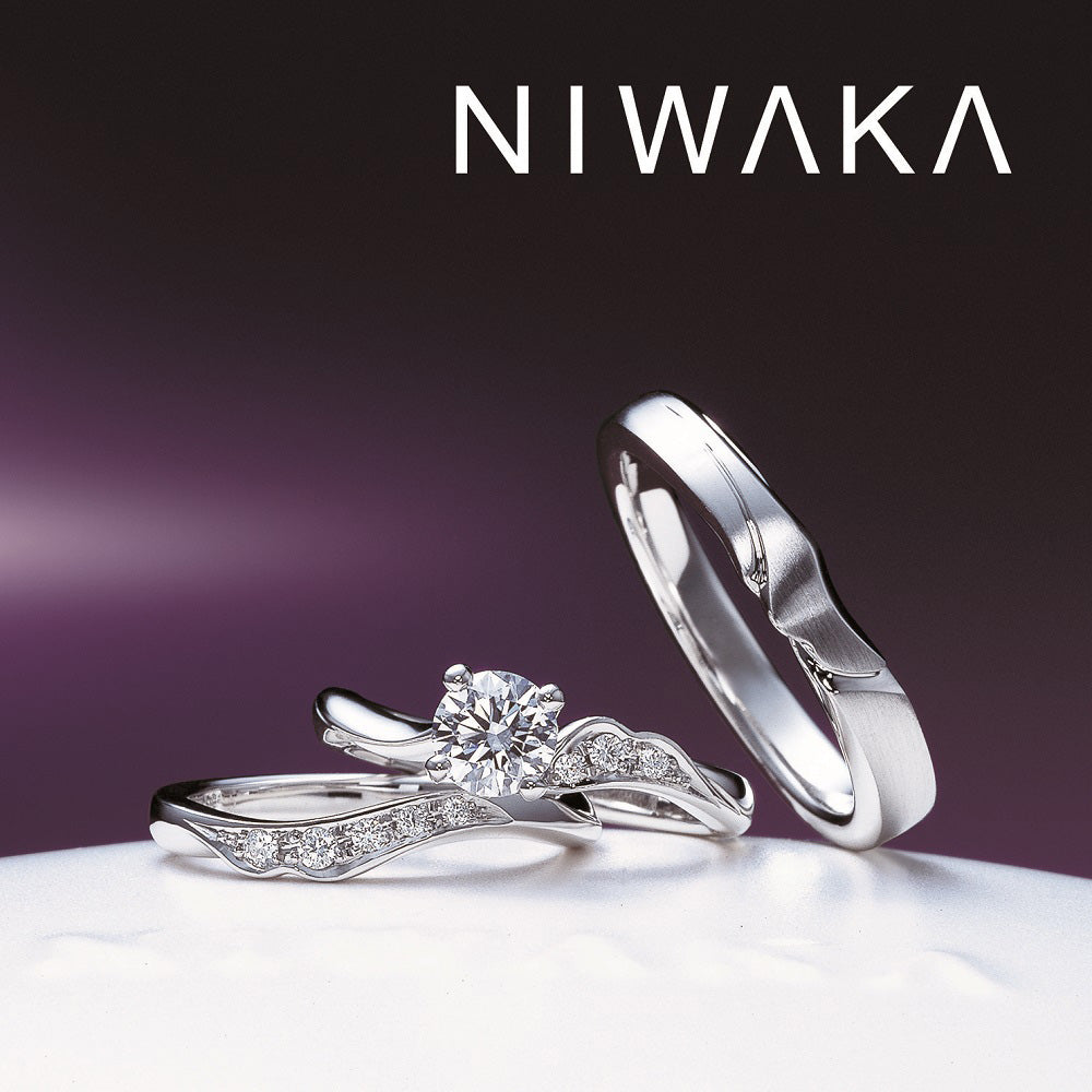 【結婚指輪】 唐花