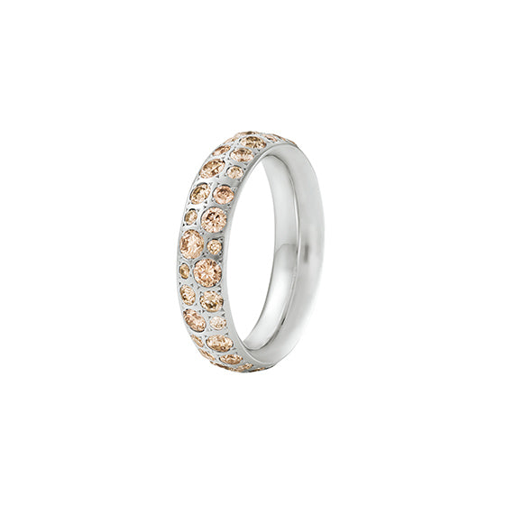 Kashikei band ring half eternity