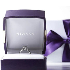 【婚約指輪】 ことほぎアーム透かしなし