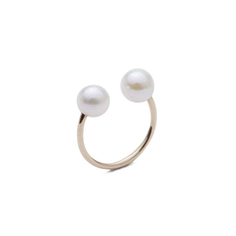 pearl ear cuff small size