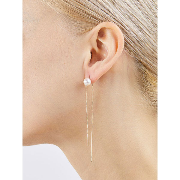 アコヤパール チェーン ピアス