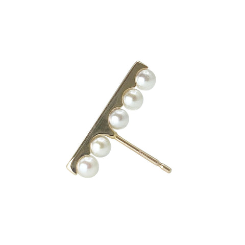 [Fair Limited] Beluga Pearl Earrings (PE67KPE)