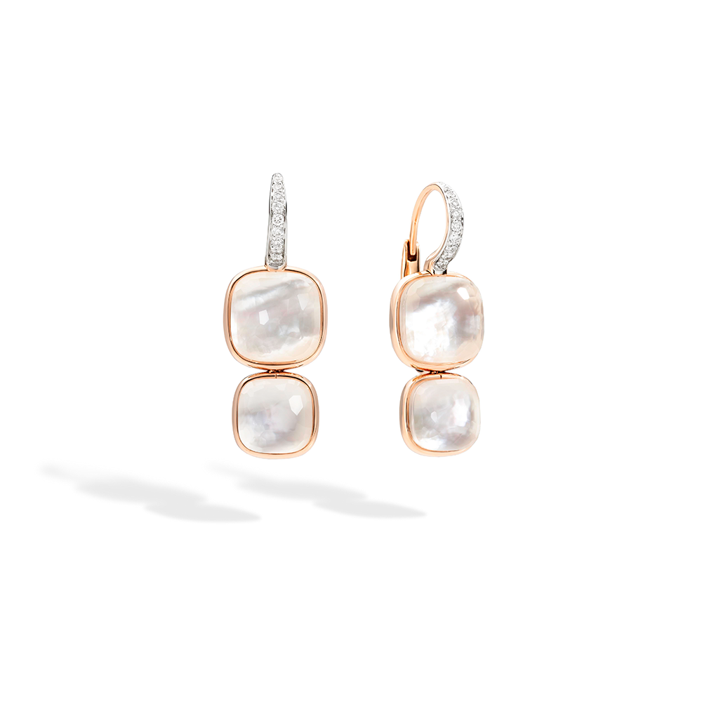 ヌード イヤリング ホワイトトパーズ POC2025O7WHRBTBMP