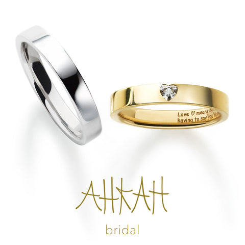 [Wedding Ring] Posy Ring & Posy Diamond Ring