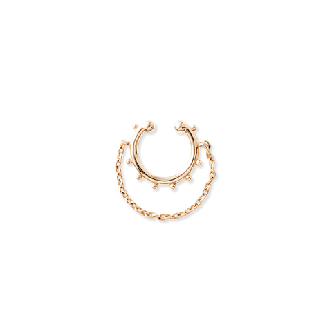 Sea Anemone チェーン イヤーカフ