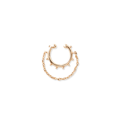 Sea Anemone チェーン イヤーカフ