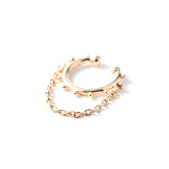 Sea Anemone チェーン イヤーカフ