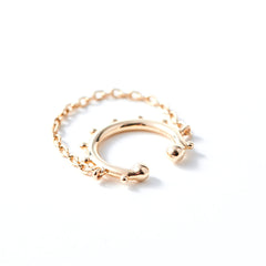 Sea Anemone チェーン イヤーカフ