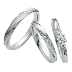 【結婚指輪】 フェザー SH716 / 717