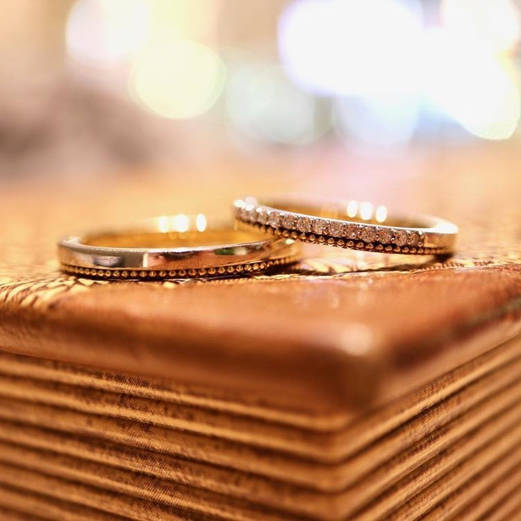 【結婚指輪】 DEWDROP しずく