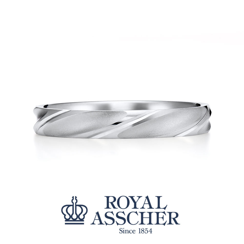 【結婚指輪】 ロイヤル・アッシャーピュールプラチナWRB912 / WRA902