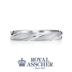 【結婚指輪】 ロイヤル・アッシャーピュールプラチナWRB912 / WRA902