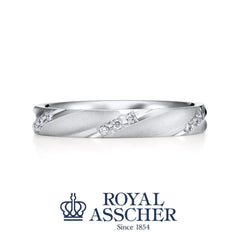 【結婚指輪】 ロイヤル・アッシャーピュールプラチナWRB912 / WRA902