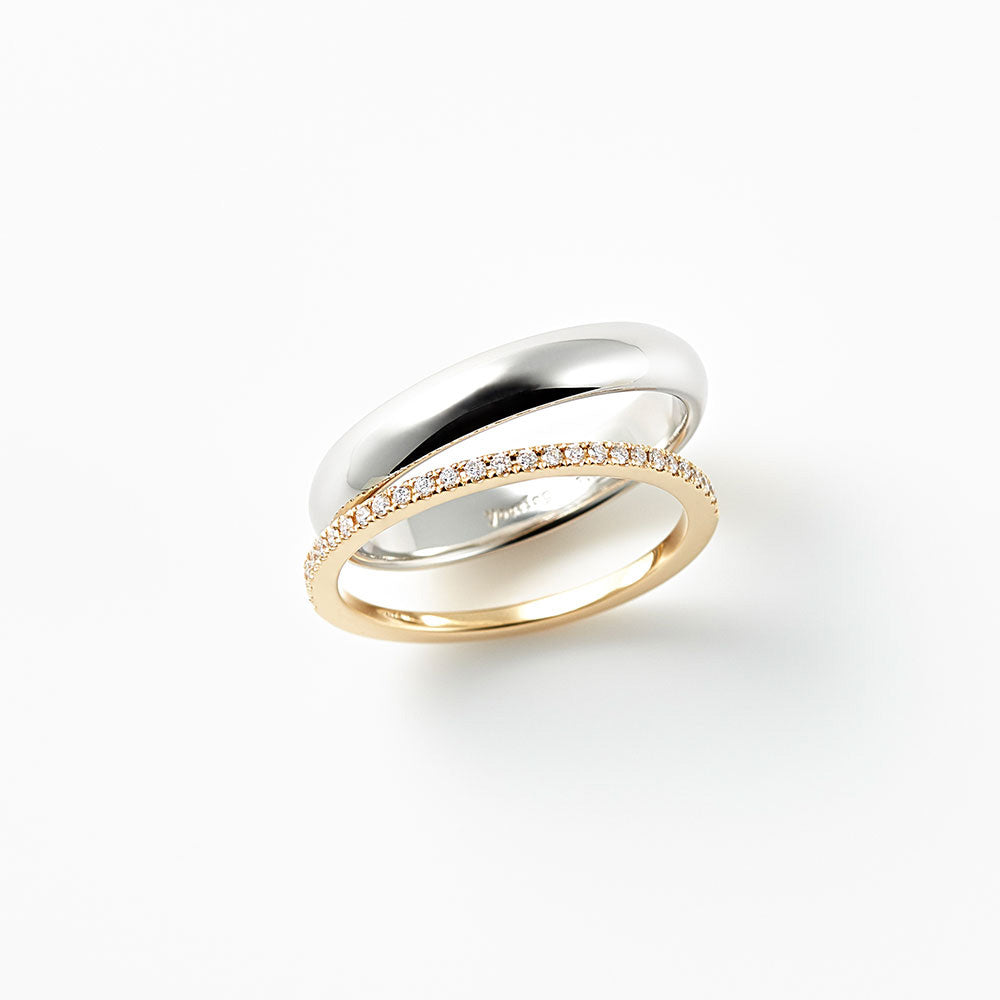【結婚指輪】 シルクリング / シルクラインリング