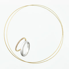 【結婚指輪】 シルクリング / シルクラインリング