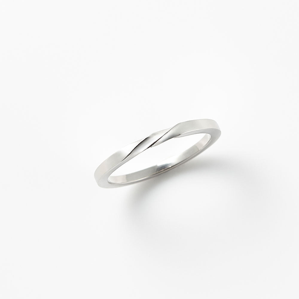 ユーリン結婚指輪 インフィニティーリング ホワイトゴールド