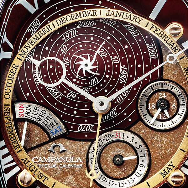COMPLICATION COLLECTION PERPETUAL CALENDAR LIMITED コンプリケーション パーペチュアルカレンダー 焦香-移（こがれこう-うつろい） 限定モデル 200本 AG6251-06W