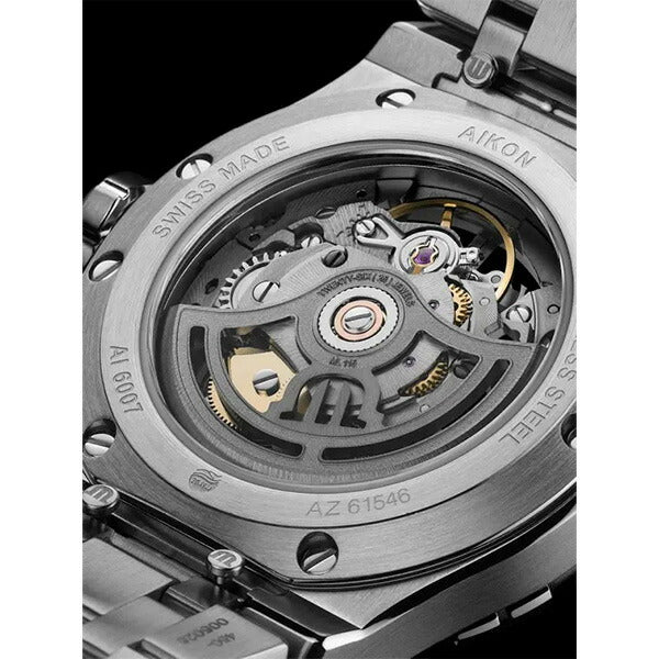 AIKON Automatic Skeleton 39mm アイコン オートマティック スケルトン AI6007-SS002-030-1