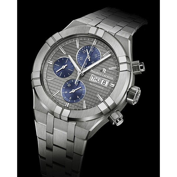 AIKON Automatic Chronograph Titanium(アイコン オートマティック クロノグラフ チタニウム) 44mm AI6038-TT032-330-1