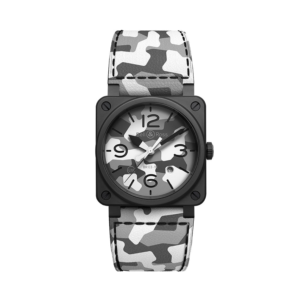 BR 03-92 WHITE CAMO