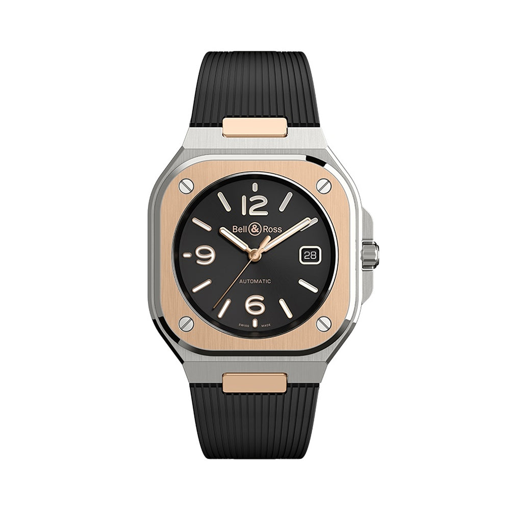 BR 05 BLACK STEEL & GOLD