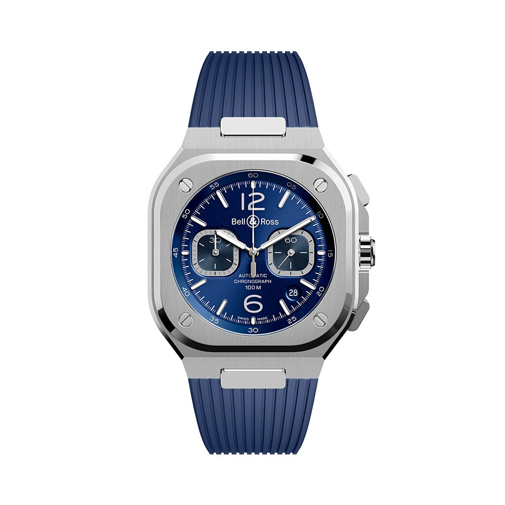 BR 05 CHRONO BLUE STEEL