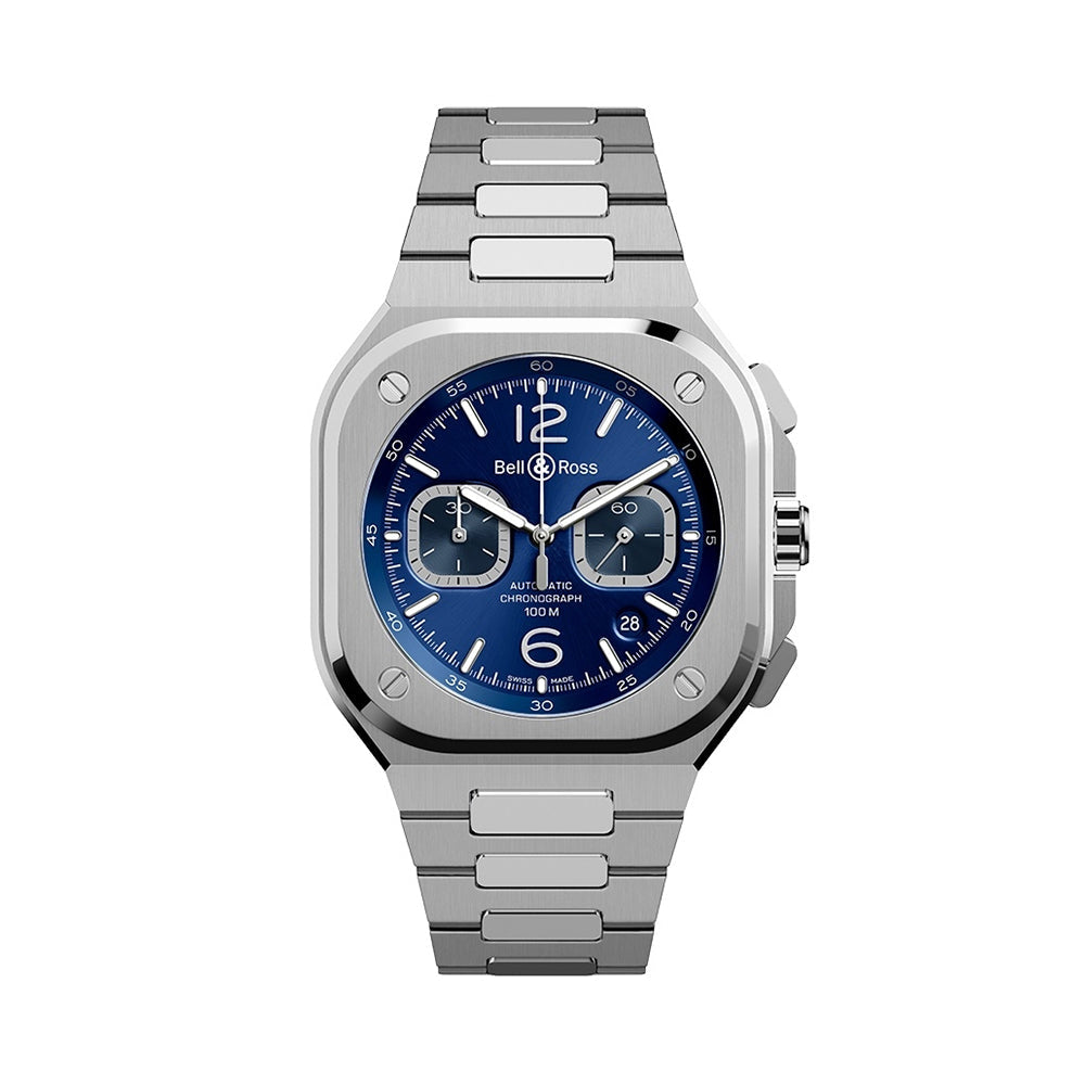 BR 05 CHRONO BLUE STEEL
