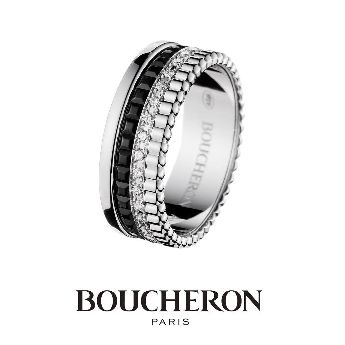 【エタニティリング】 キャトルブラックダイヤモンドリングスモール JRG01791