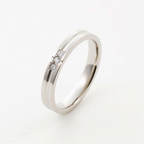 【結婚指輪】 クロスフラット