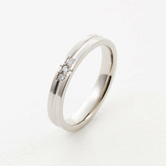 【結婚指輪】 クロスフラット