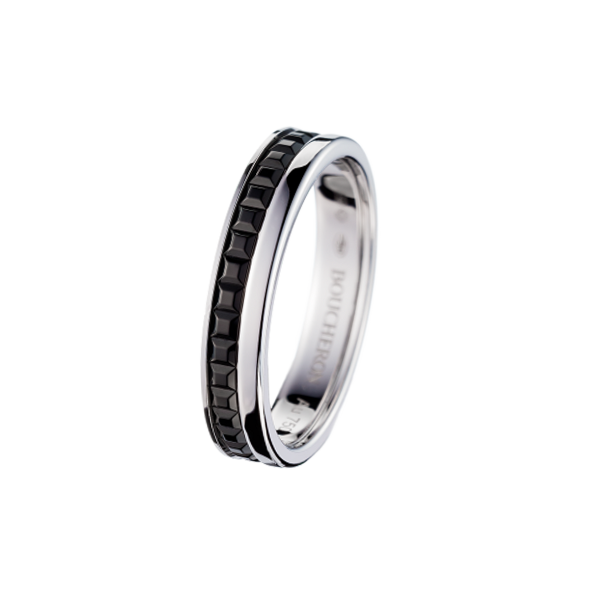 quatre black ring half