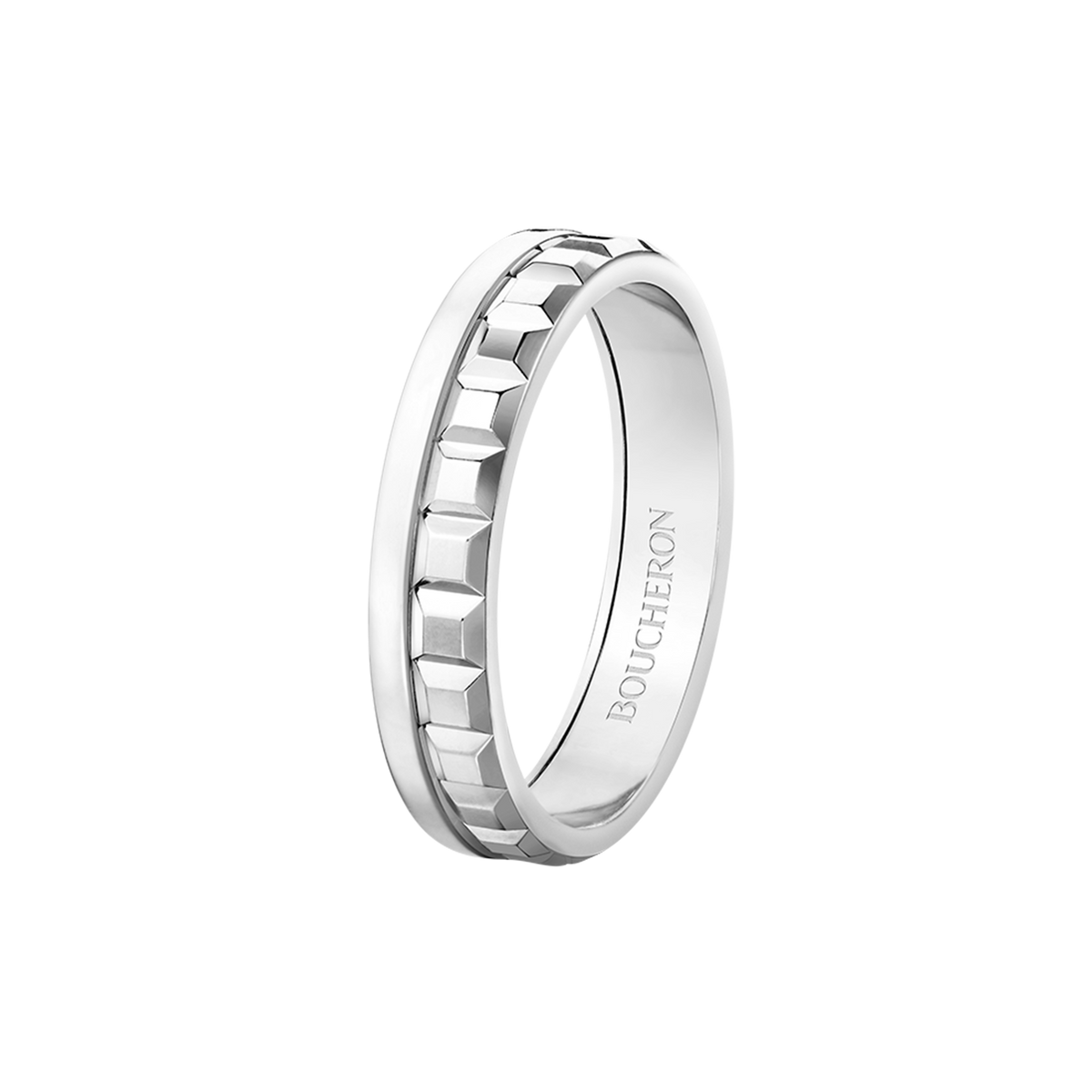 Quatre Radiant Ring Half