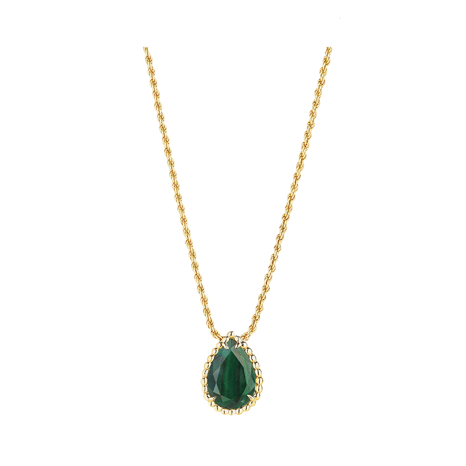 BOUCHERON / ブシュロン セルパンボエム ペンダント スモール マラカイト JPN00581