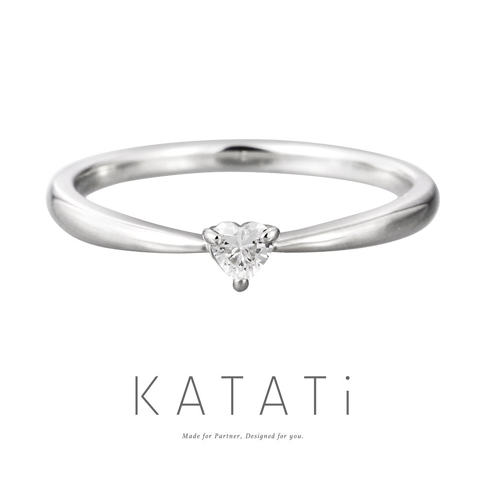 HEARTSHAPE 3POINTS NOSTONE