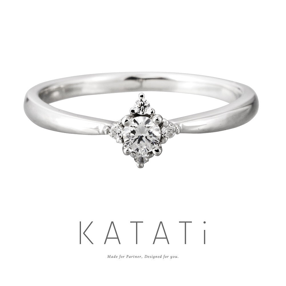 STRAIGHT 4POINTS 4STONES