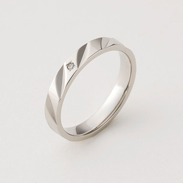【結婚指輪】 リーフフラット