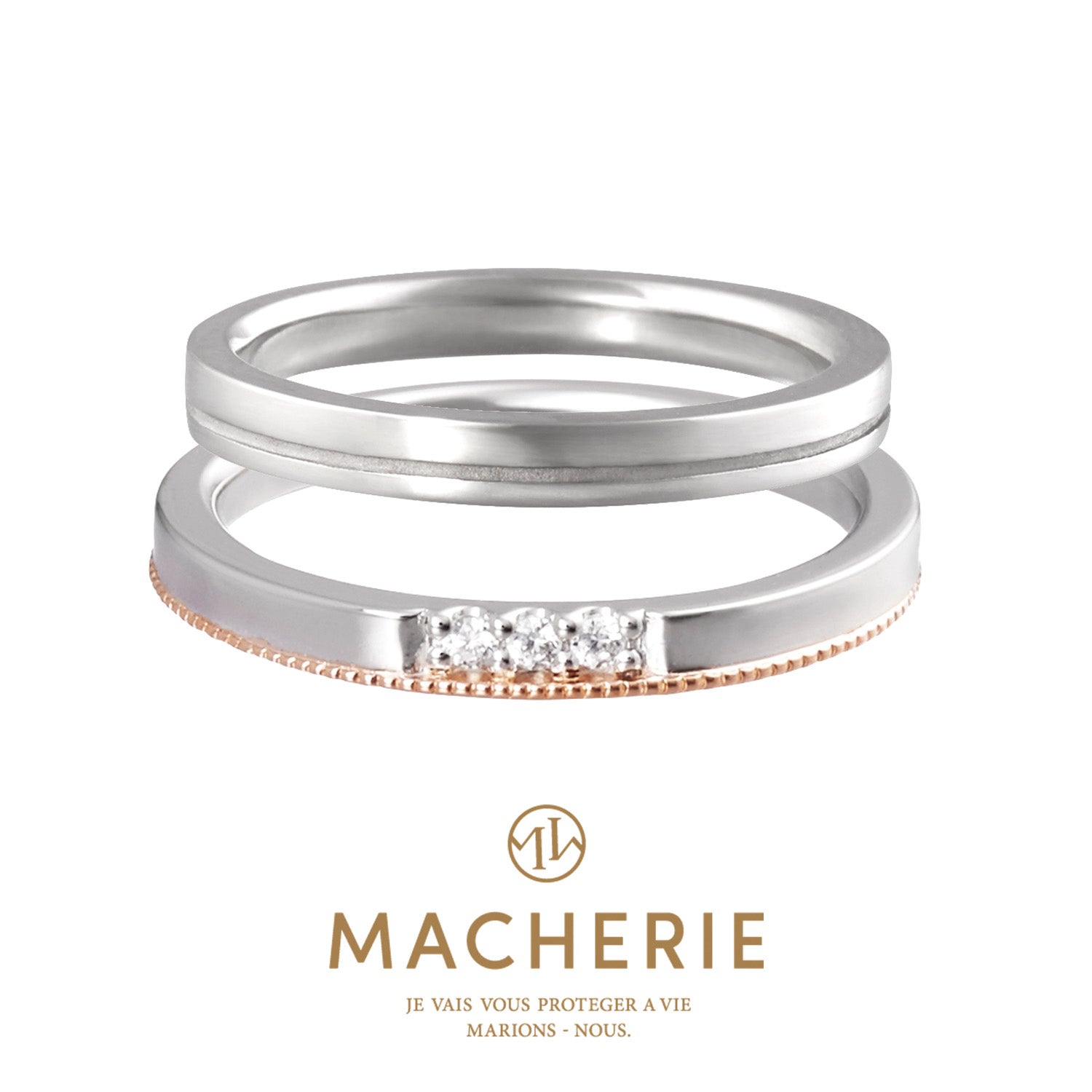 [Wedding ring] porte bonheur amulet