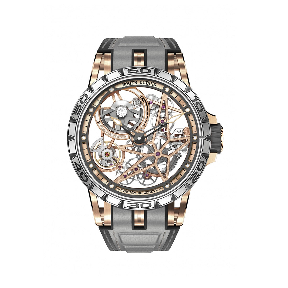 EXCALIBUR SPIDER MB (Monovalancier) Pink gold 45mm [2023 model]