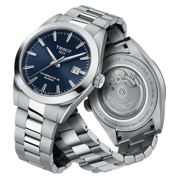 TISSOT Gentleman (ジェントルマン) Autmatic Powermatic 80 Silicium T127.407.11.041.00
