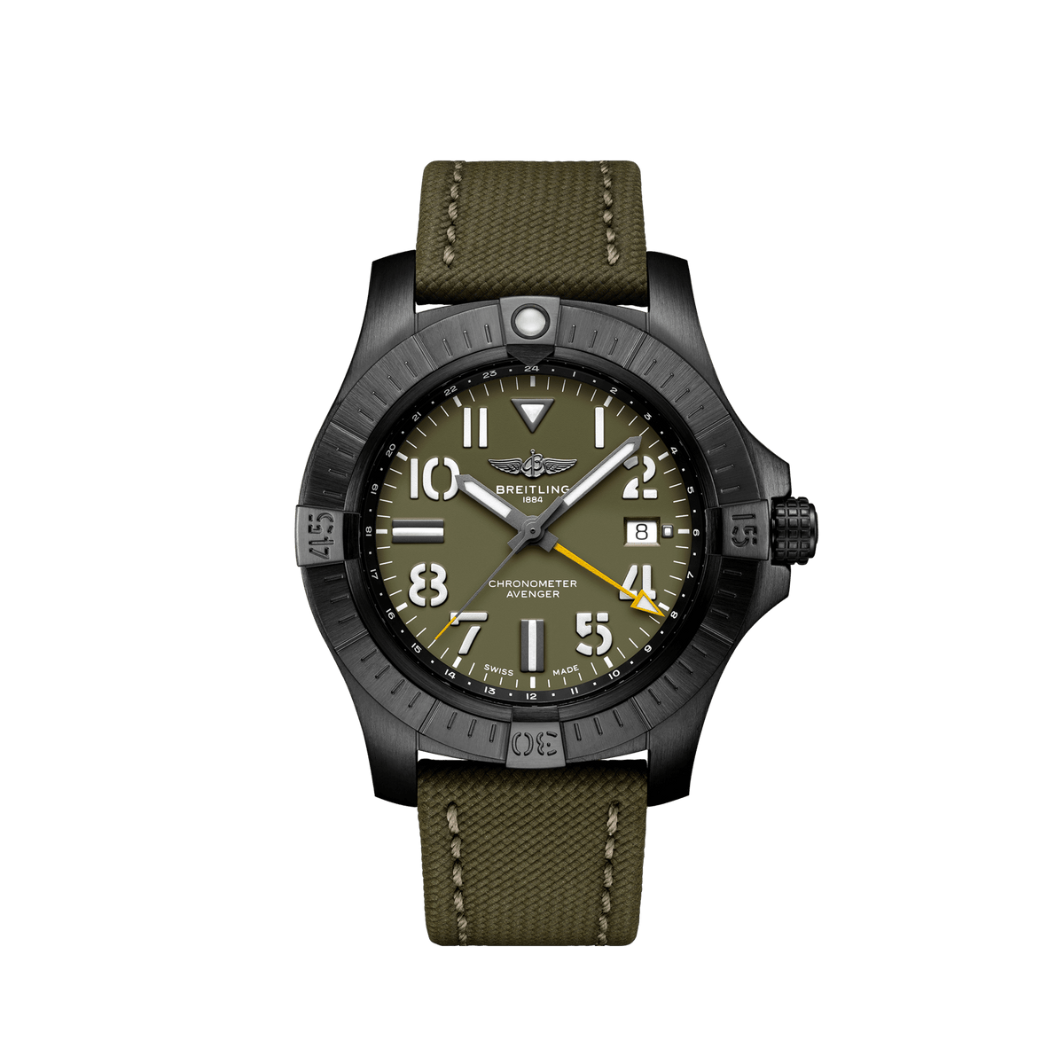 BREITLING / ブライトリング アベンジャー オートマチック GMT 45 ナイト ミッション リミテッドエディション(Ref.V323952A1L1X2)
