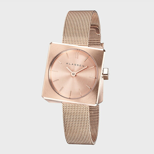 Spin Rose Gold with Mesh Strap 25.5mm