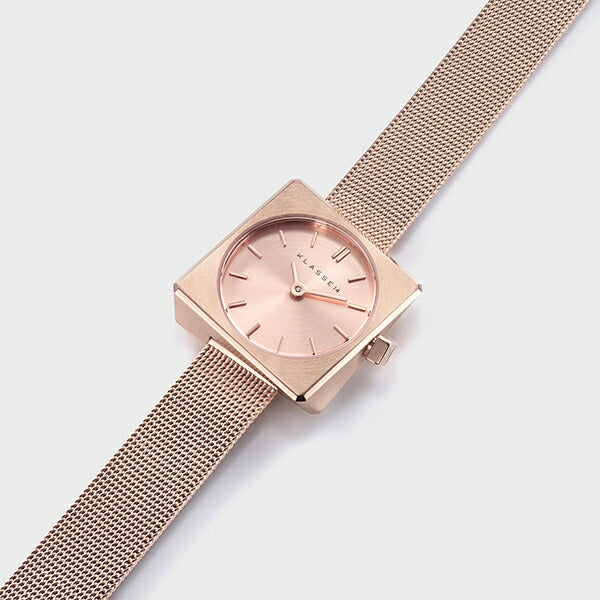Spin Rose Gold with Mesh Strap 25.5mm